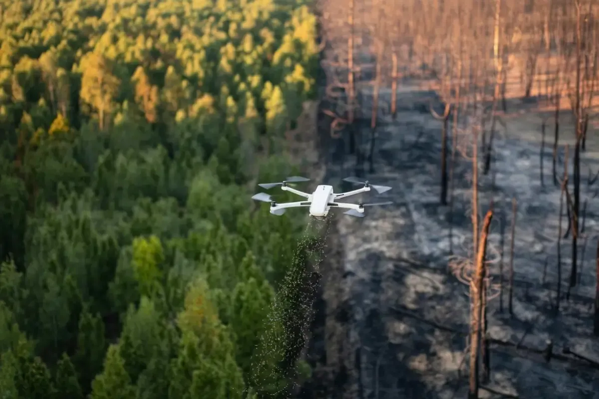 Cover image for Drones vs Hand-Planting: Best Reforestation Tools by Scale